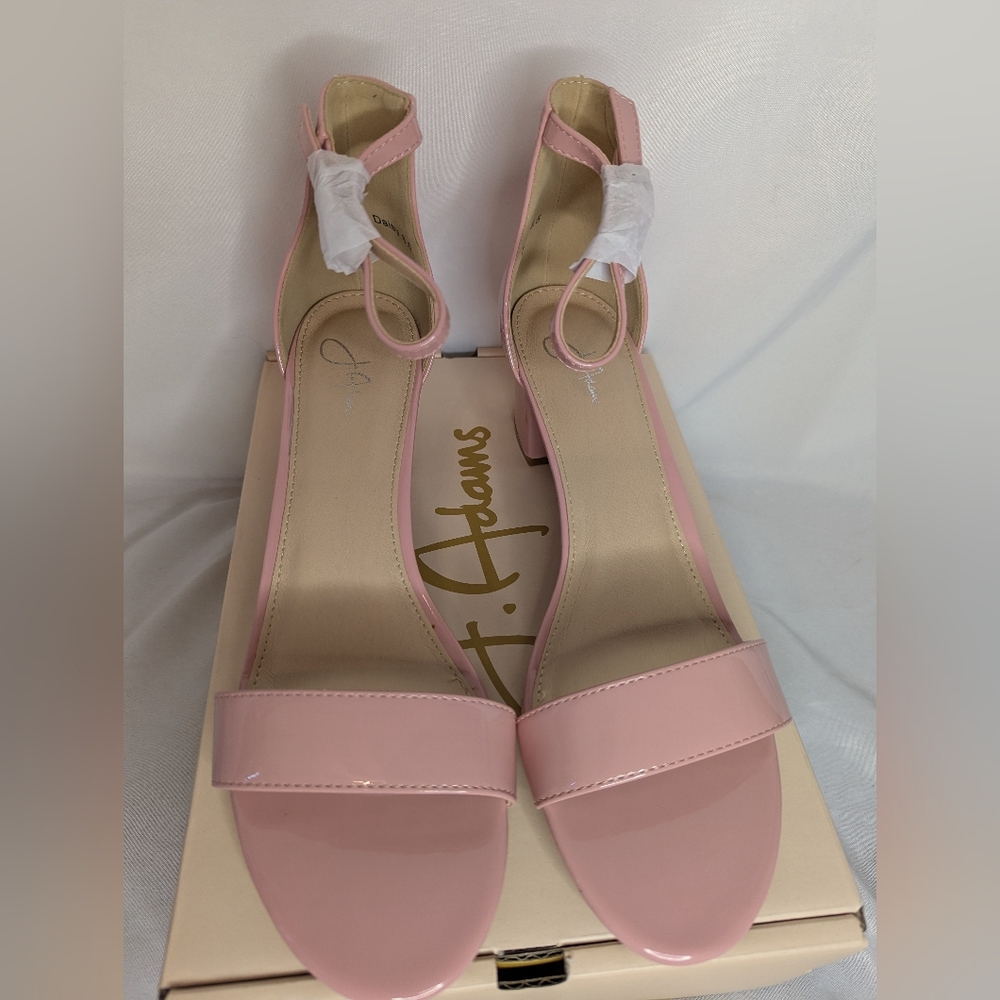 NIB J. Adams Daisy Women's High Heel Chunky Sandals Size 8.5 - Picture 5 of 8